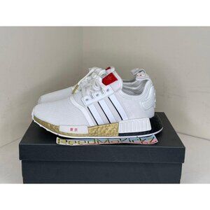 Adidas NMD R1 Tokyo White Gold GS 5Y
